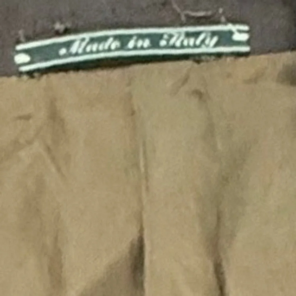 Duca Di Mantova Mens‎ Blazer Sport Coat Brown Taupe Textured Made in Italy 42R